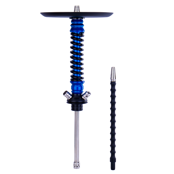 Кальян Mamay Customs Coilovers Mini Голубой Лак Черный в Краснодаре