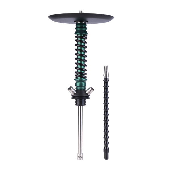 Кальян Mamay Customs Coilovers Mini Зелёный Лак Чёрный   Гр. Кубы в Краснодаре
