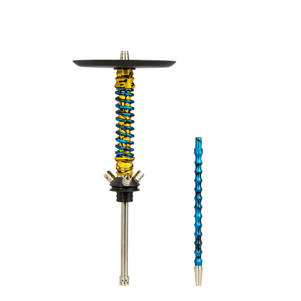 Кальян Mamay Customs Coilovers Mini Золотой Сплеш Голубой Сплеш в Краснодаре