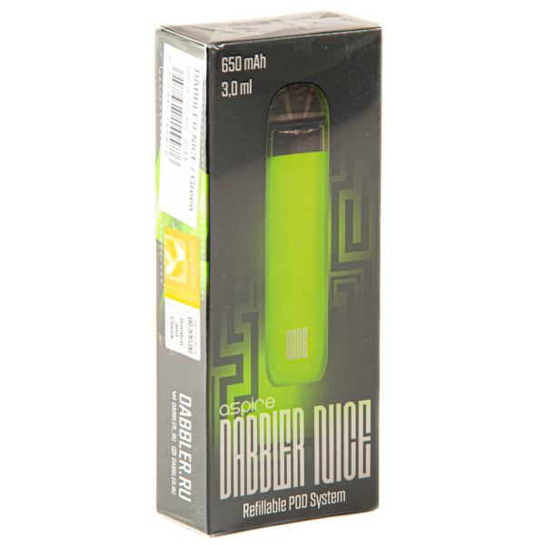 POD-система Brusko Dabbler Nice Зелёный в Краснодаре