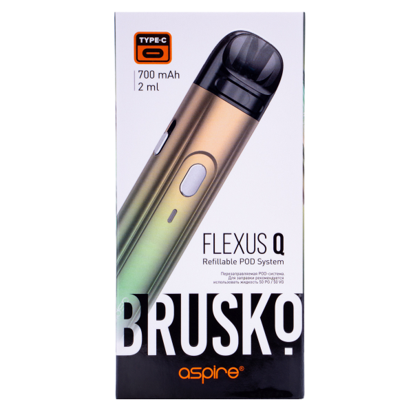 POD-система Brusko Flexus Q Аквамариновый Градиент в Краснодаре