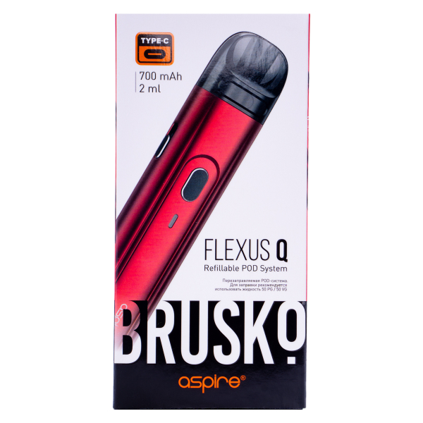 POD-система Brusko Flexus Q Красный в Краснодаре