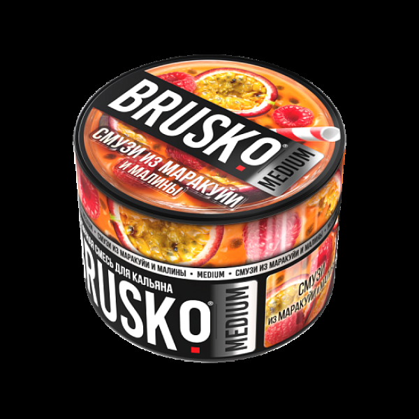 Бестабачная смесь Brusko Смузи Из Маракуйи И Малины Medium 50 грамм в Краснодаре