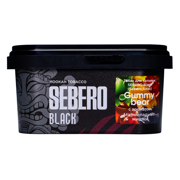Табак Sebero Black Gummy Bear 200 грамм в Краснодаре
