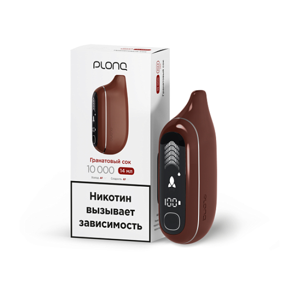Электронка Plonq Max Pro   Гранатовый Сок 10000 затяжек в Краснодаре
