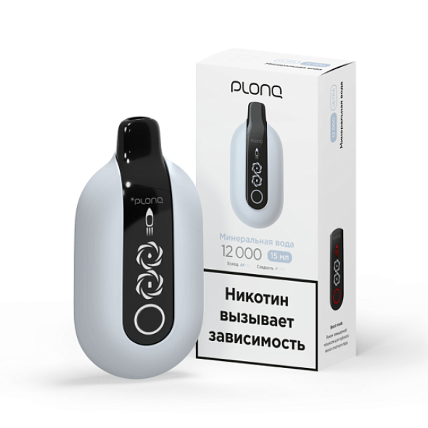 Электронка Plonq Ultra Минеральная Вода  12000 затяжек в Краснодаре