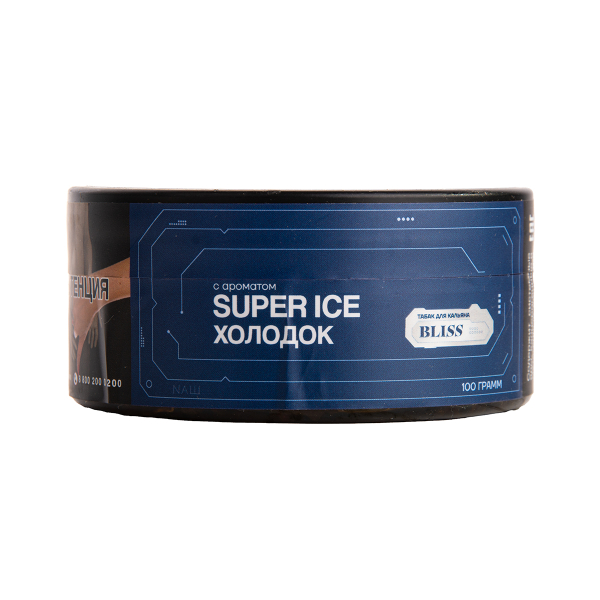 Табак BLISS Super Ice Холодок 100 грамм в Краснодаре