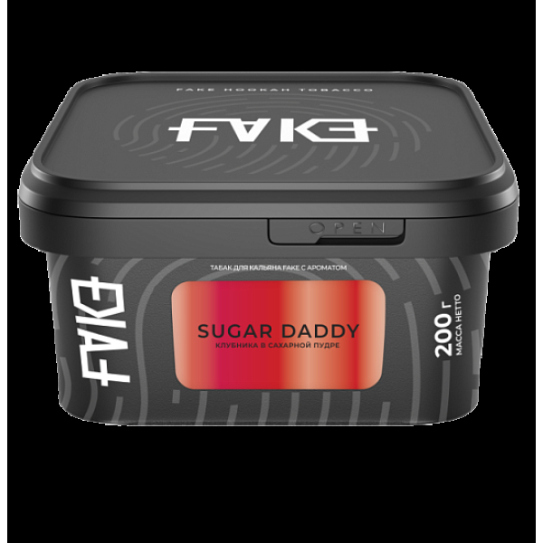 Табак Fake Sugar Daddy Клубника В Сахарной Пудре 200 грамм в Краснодаре