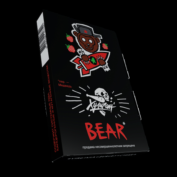 Табак Хулиган Bear Клубника С Елкой 25 грамм в Краснодаре