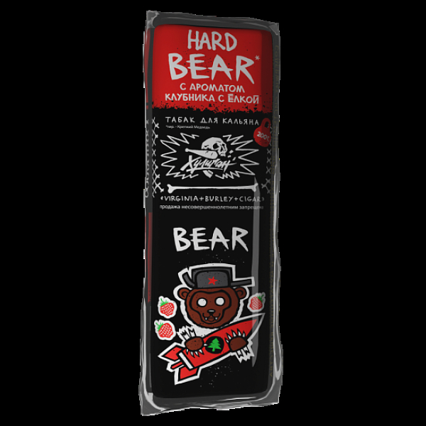Табак Хулиган Hard Bear Клубника С Елкой 200 грамм в Краснодаре