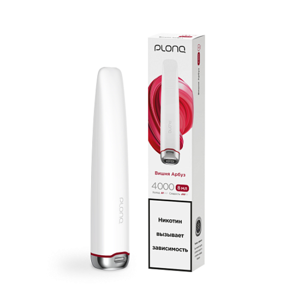 Электронка Plonq Plus Pro Вишня Арбуз 4000 затяжек в Краснодаре