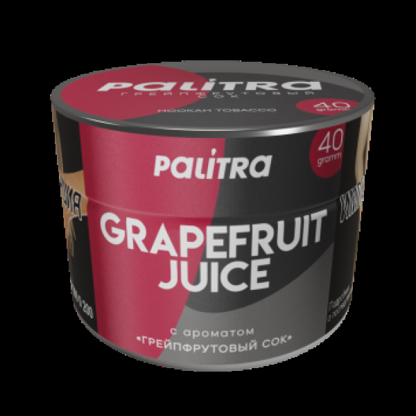 Табак Palitra Grapefruit Juice Грейпфрутовый Сок 40 грамм в Краснодаре
