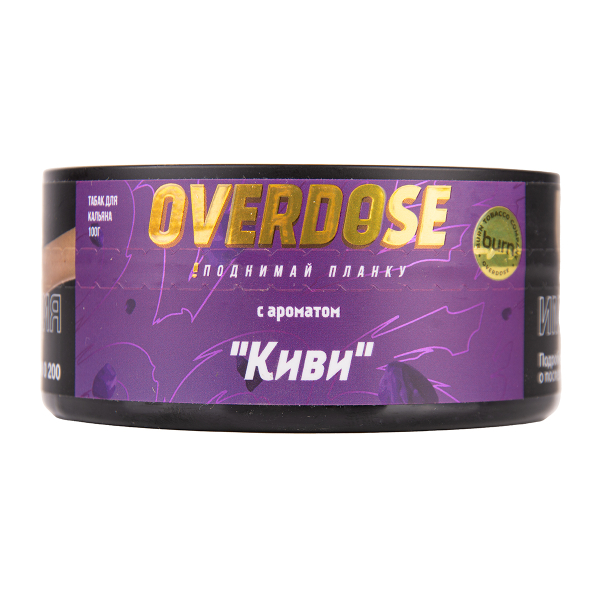 Табак Overdose Kiwi 100 грамм в Краснодаре