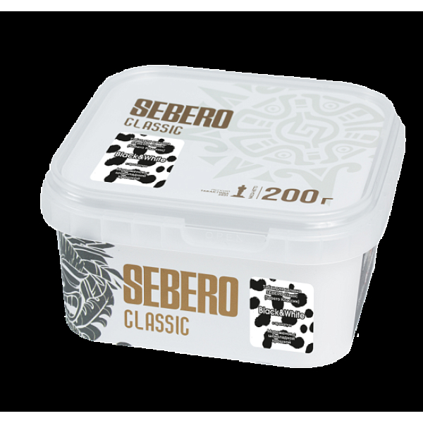 Табак Sebero Black& White 200 грамм в Краснодаре