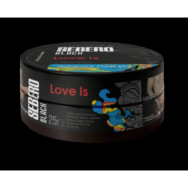 Табак Sebero Black Black Love Is 25 грамм в Краснодаре