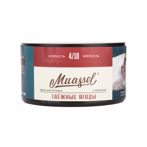 Табак Muassel Medium Таёжные Ягоды 200 грамм в Краснодаре