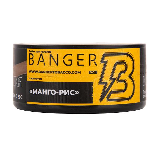 Табак Banger Mango Rice 100 грамм в Краснодаре