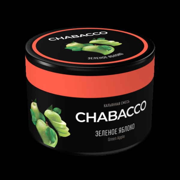 Бестабачная смесь Chabacco Medium Green Apple 40 грамм в Краснодаре