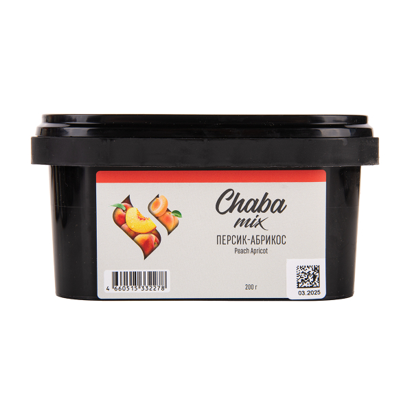 Безникотиновая смесь Chaba Peach Apricot Nicotine Free 200 грамм в Краснодаре