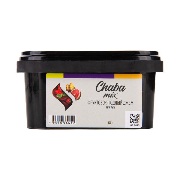 Безникотиновая смесь Chaba Pink Jam Nicotine Free 200 грамм в Краснодаре