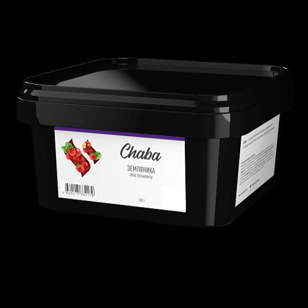 Безникотиновая смесь Chaba Wild Strawberry Nicotine Free 200 грамм в Краснодаре
