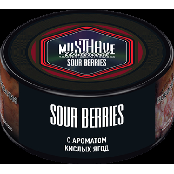 Табак Must have Sour Berries 25 грамм в Краснодаре