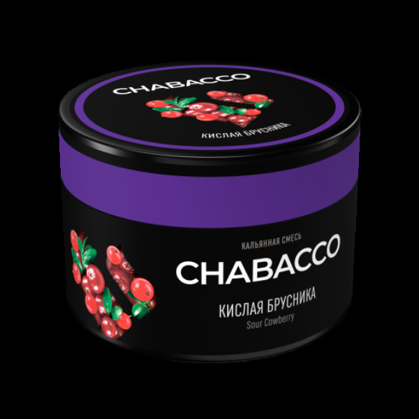 Бестабачная смесь Chabacco Medium Sour Cowberry 40 грамм в Краснодаре