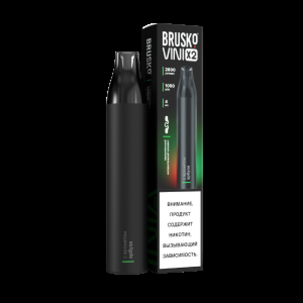 Электронка Brusko Vini X2 Арбуз 2800 затяжек в Краснодаре