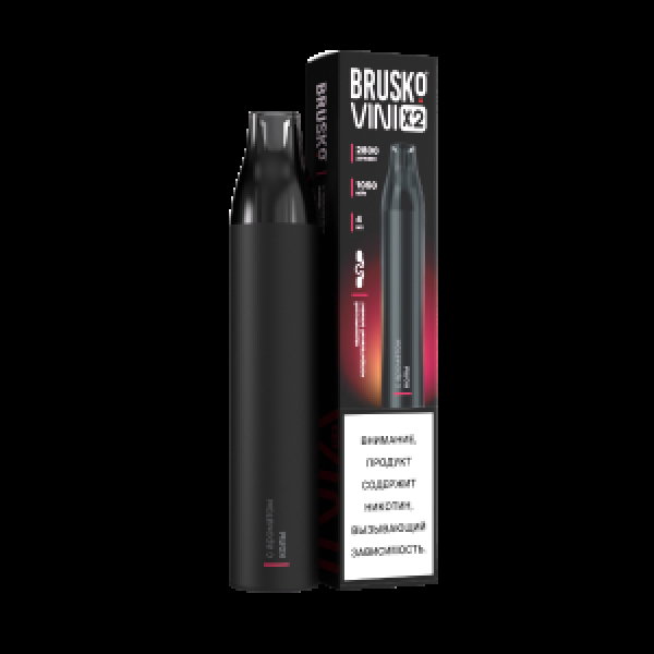Электронка Brusko Vini X2 Кола 2800 затяжек в Краснодаре