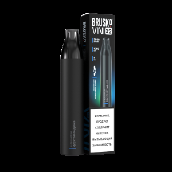Электронка Brusko Vini X2 Фруктовое Драже 2800 затяжек в Краснодаре