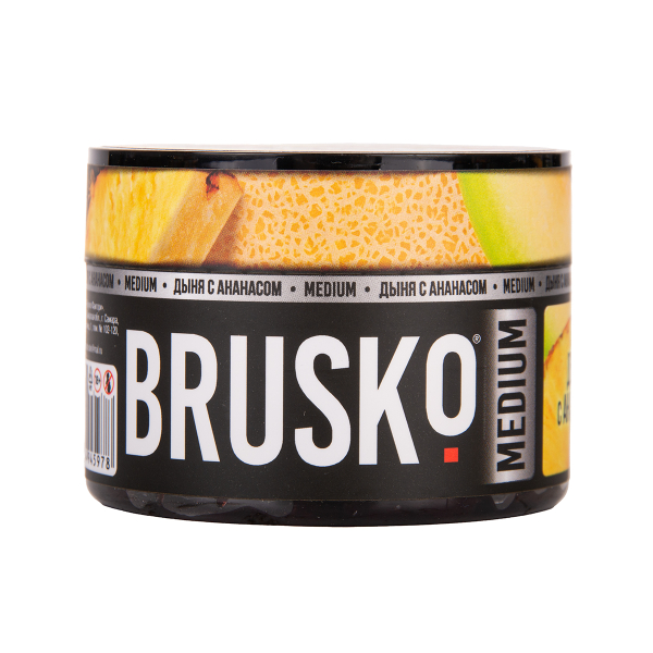 Бестабачная смесь Brusko Zero Дыня С Ананасом 50 грамм в Краснодаре