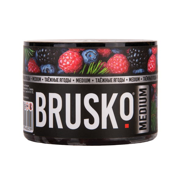 Бестабачная смесь Brusko Zero Таёжные Ягоды 50 грамм в Краснодаре