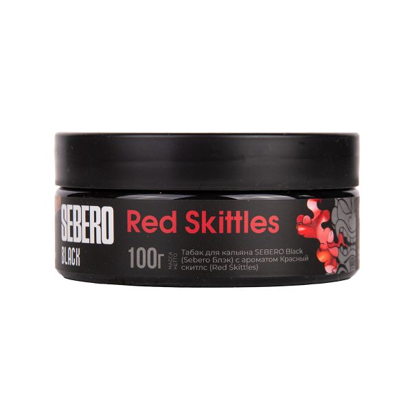 Табак Sebero Black Red Skittles 100 грамм в Краснодаре