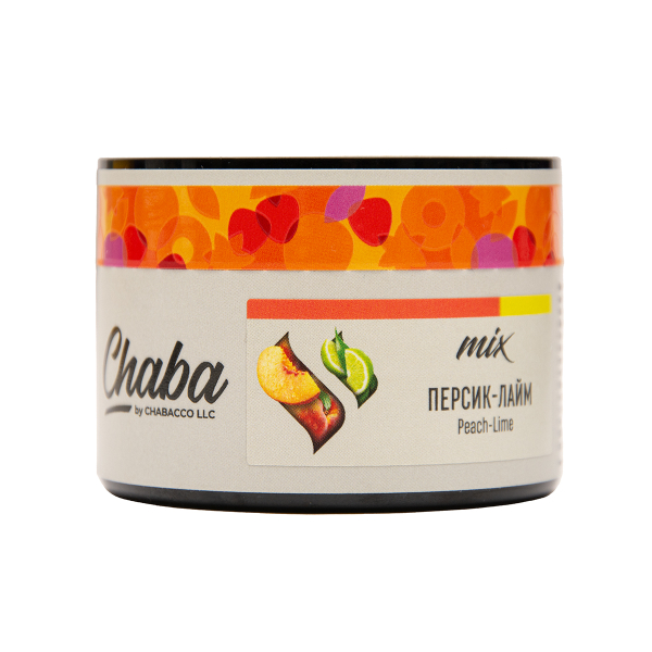 Бестабачная смесь Chaba Mix Peach Lime Nicotine Free 40 грамм в Краснодаре