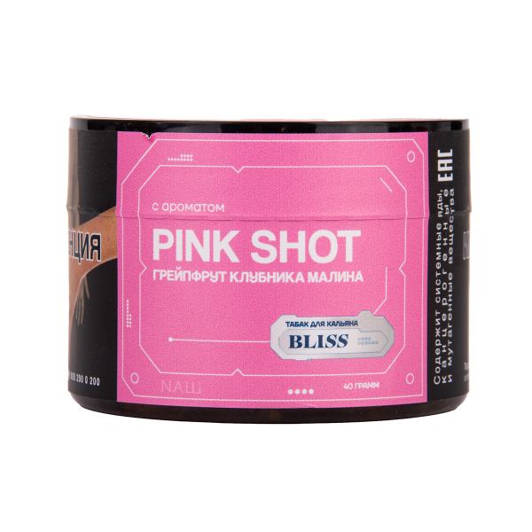 Табак BLISS Pink Shot 40 грамм в Краснодаре