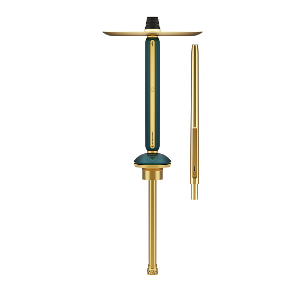 Кальян Alpha Hookah Echo Gold Emerald Green в Краснодаре