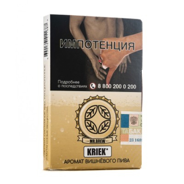 Табак Mr Brew Kriek Аромат Вишневого Пива 25 грамм в Краснодаре