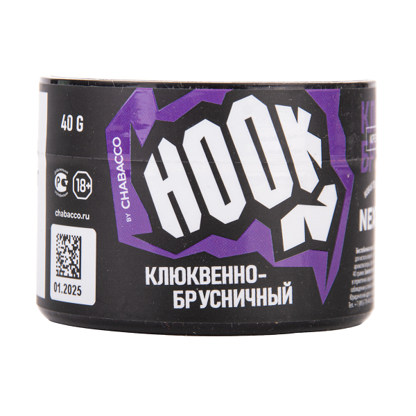 Табак Hook Клюквенно Брусничный 40 грамм в Краснодаре