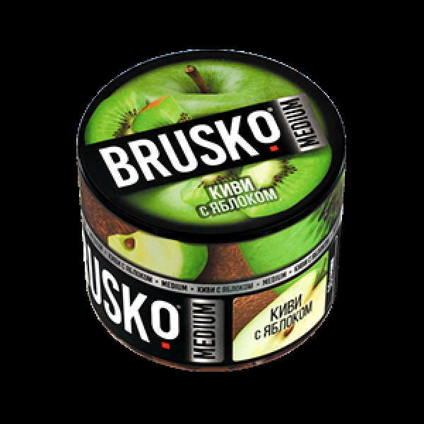 Бестабачная смесь Brusko Киви С   Яблоком 50 грамм в Краснодаре