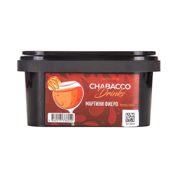 Бестабачная смесь Chabacco Medium Le Martini Fiero 200 грамм в Краснодаре