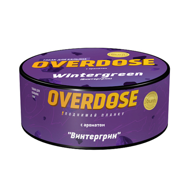 Табак Overdose Wintergreen 100 грамм в Краснодаре