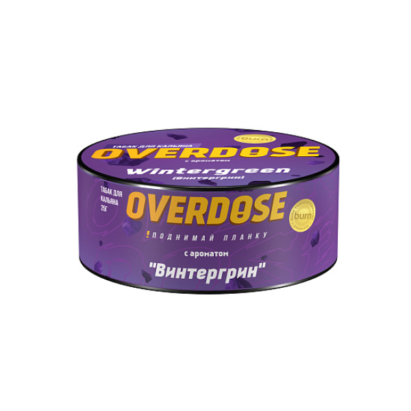 Табак Overdose Wintergreen 25 грамм в Краснодаре