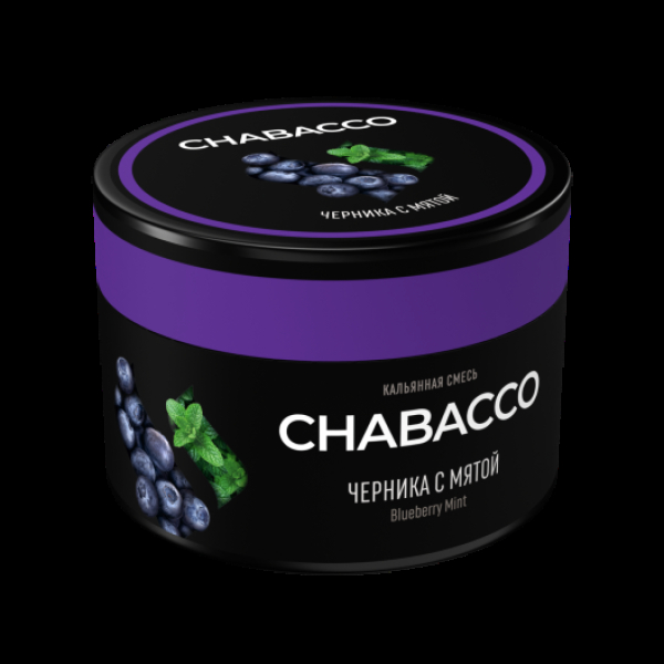 Смесь Chabacco Blueberry Mint Черника С Мятой  Medium 40 грамм в Краснодаре