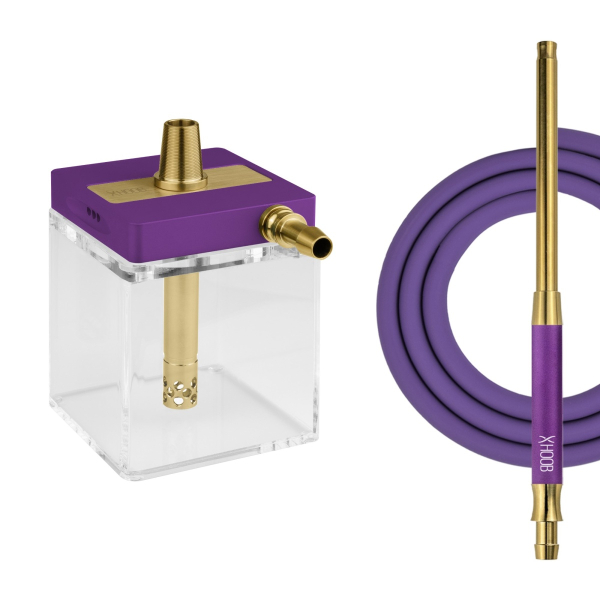 Кальян Hoob Subatom Royal Purple X Gold в Краснодаре