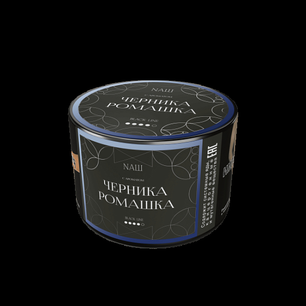 Табак Nаш Black Черника Ромашка 40 грамм в Краснодаре