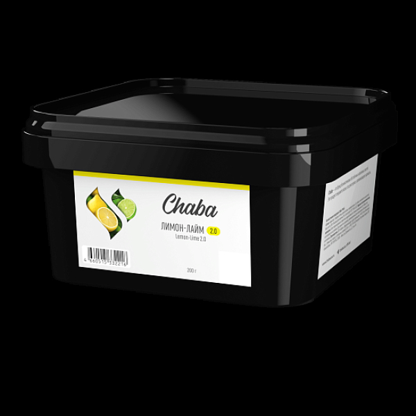 Безникотиновая смесь Chaba Lemon Lime 2.0 Лимон Лайм 200 грамм в Краснодаре