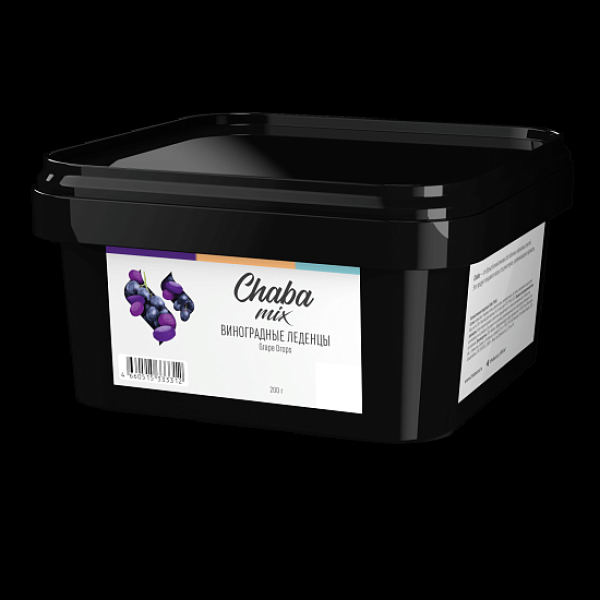 Безникотиновая смесь Chaba Mix Grape Drops Виноградные Леденцы 200 грамм в Краснодаре