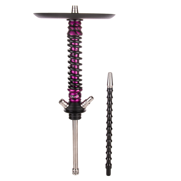 Кальян Mamay Customs Coilover Mini  Пурпурный Сплеш Чёрный в Краснодаре