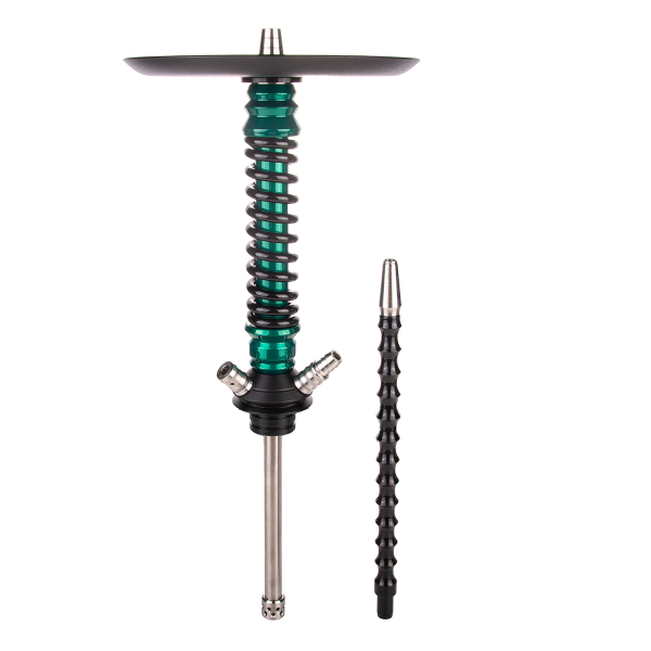 Кальян Mamay Customs Coilover Mini  Зелёный Лак Чёрный в Краснодаре