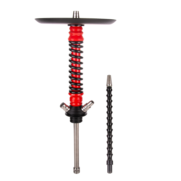 Кальян Mamay Customs Coilover Mini  Красный Чёрный в Краснодаре